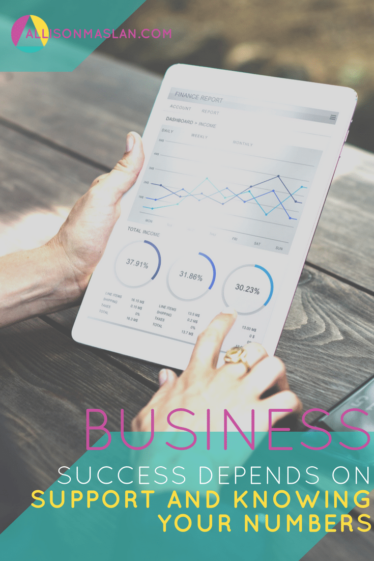 Business Success Depends on Support and Knowing Your Numbers